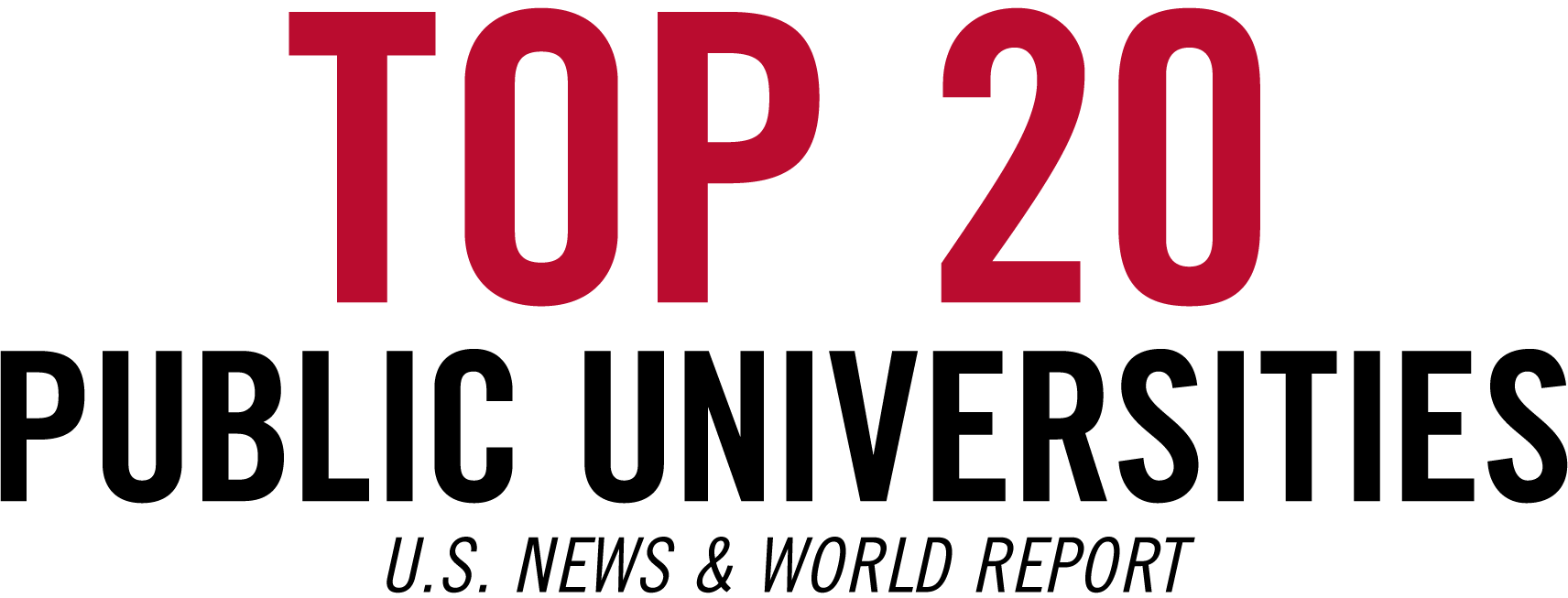 Top 20 Public Universities - U.S. News & World Report