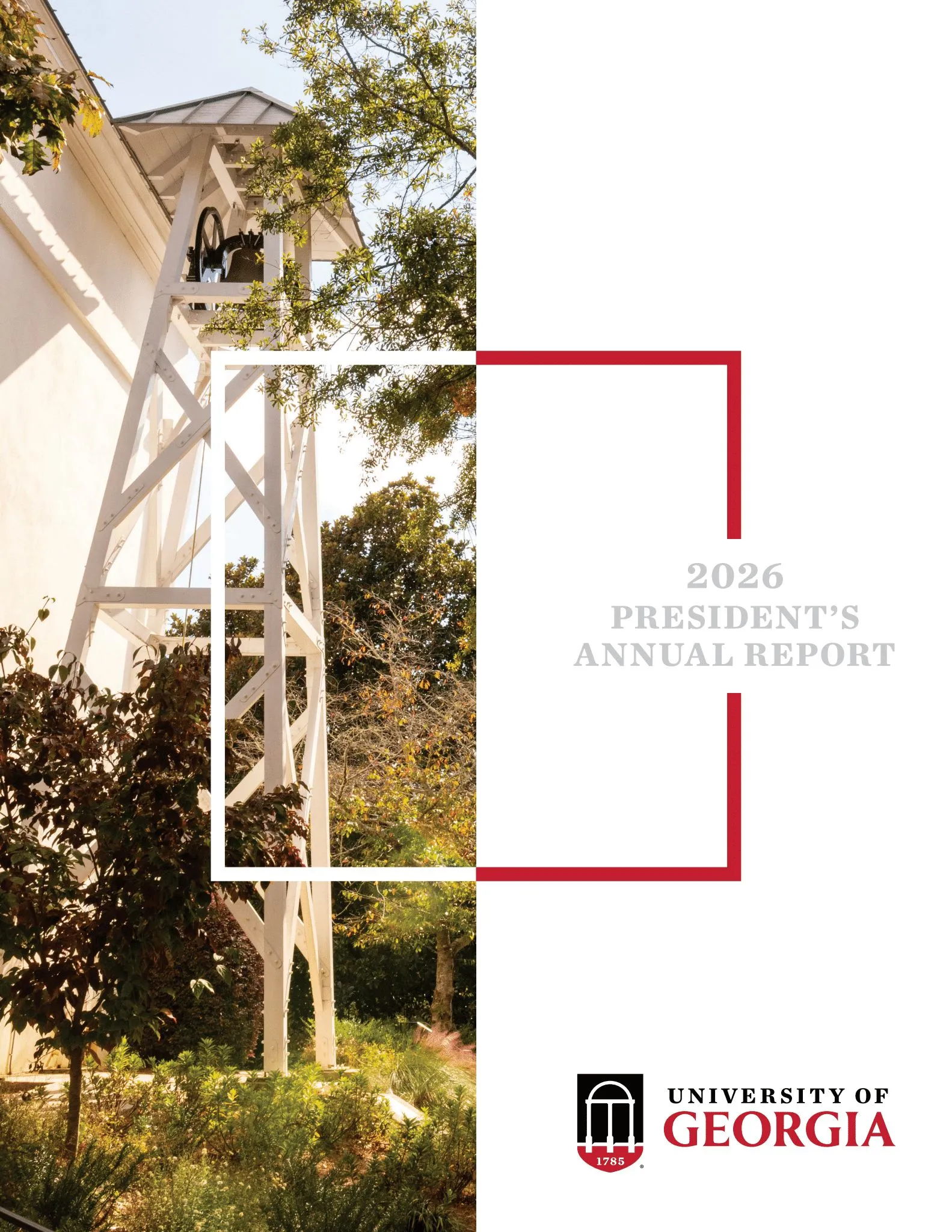 Cover of the 2026 President’s Annual Report booklet
